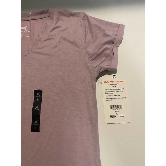 Game Time Women Active T-Shirt L pink - Picture 2 of 5